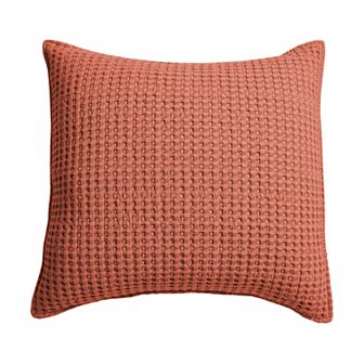 Levtex Home Mills Waffle Adobe Square Pillow