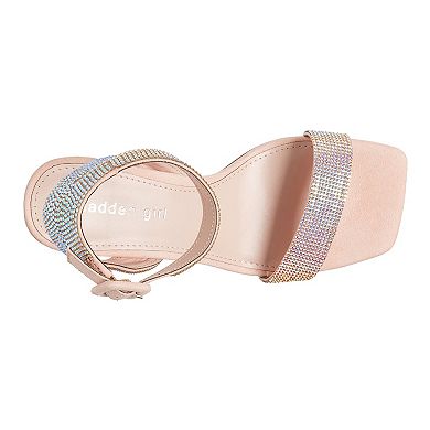 Madden Girl Winni Heeled Sandals - Women's Dress Sandals With Ankle Strap & Block Heel, Comfortable & Stylish