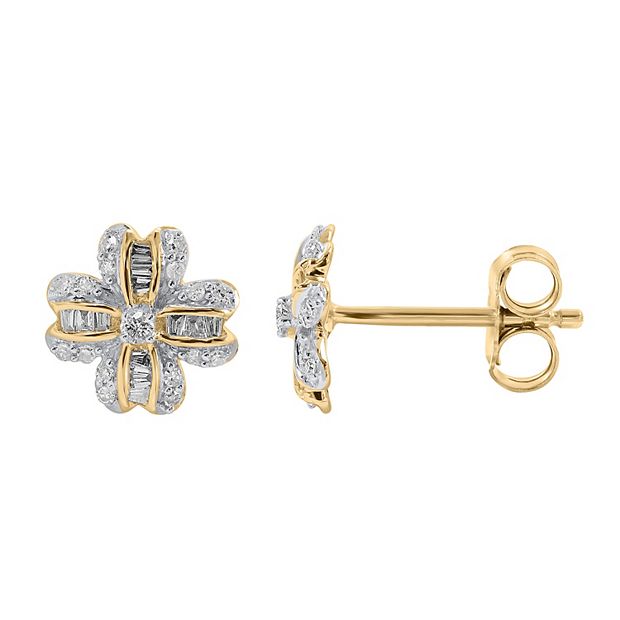 Diamond earrings hot sale studs kohls