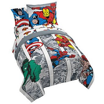 Avengers Comic Cool Bed Set