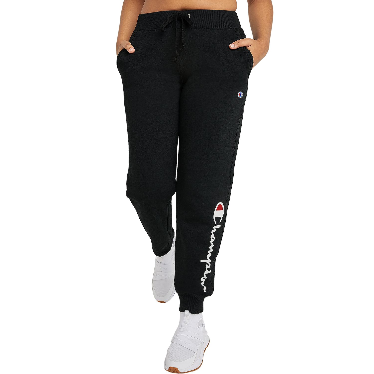 black champion sweatpants women's