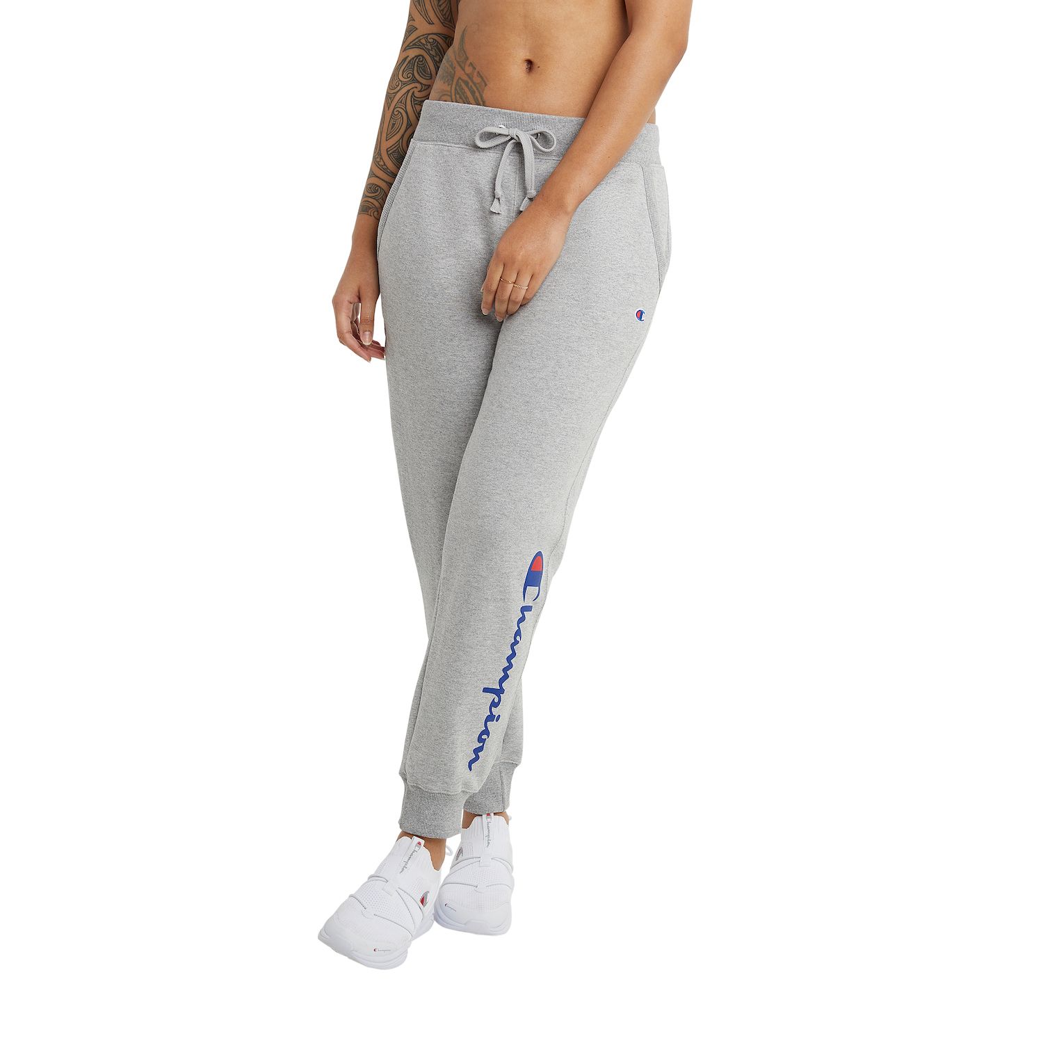 champion pants grey