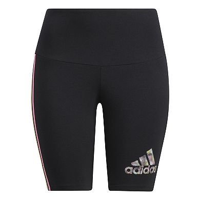 adidas biker shorts plus size