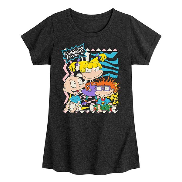Girls 7-16 Rugrats Trio Graphic Tee