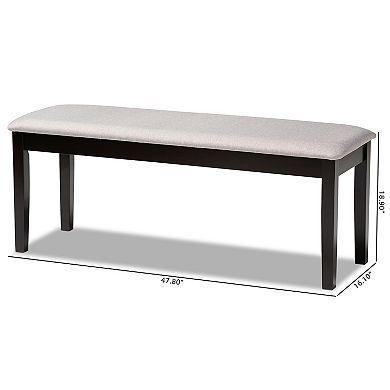 Baxton Studio Teresa Dining Bench