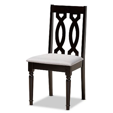 Baxton Studio Julie Dining Table & Chair 5-piece Set