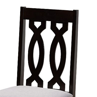 Baxton Studio Mona Dining Table & Chair 5-piece Set