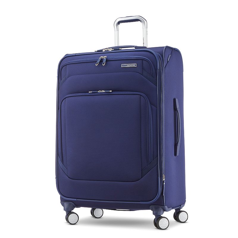 Samsonite Ascentra Medium Softside Spinner Luggage, Blue, 24 INCH