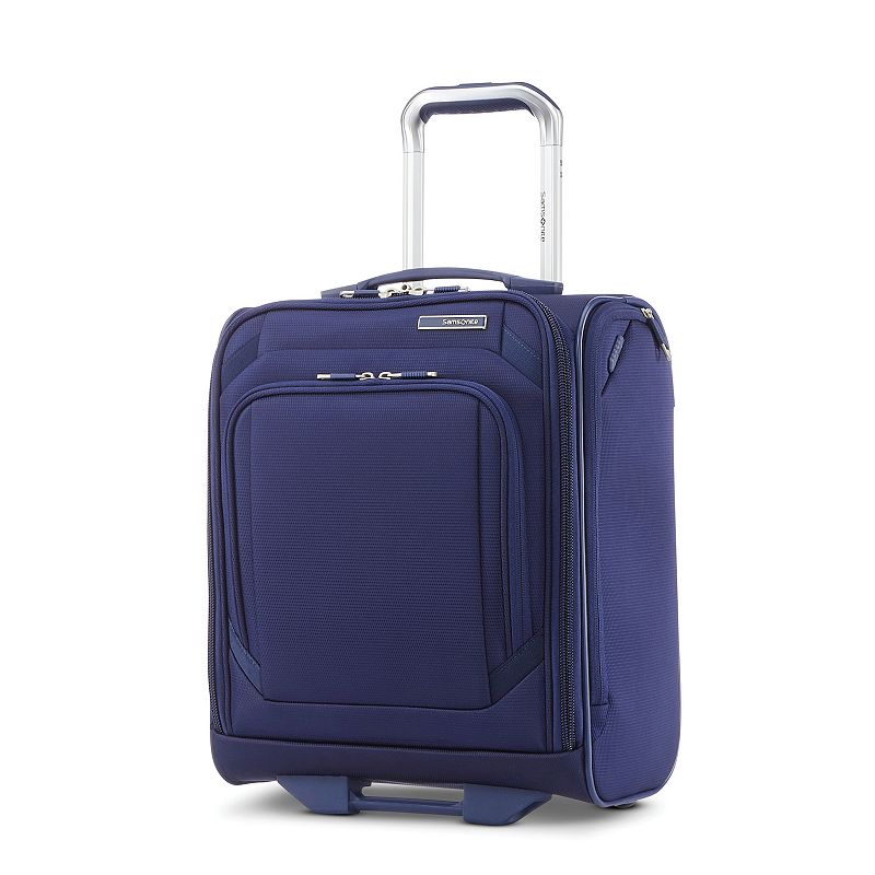 Samsonite Ascentra Softside Wheeled Underseater Luggage, Blue