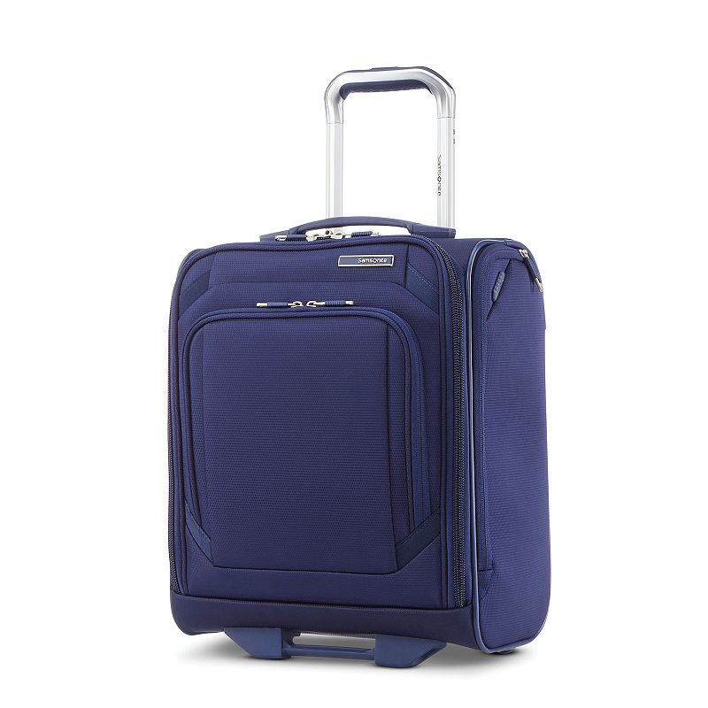 UPC 043202940842 product image for Samsonite Ascentra Softside Wheeled Underseater Luggage, Blue | upcitemdb.com