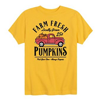 Boys 8-20 Farm Fresh Pumpkins Graphic Tee