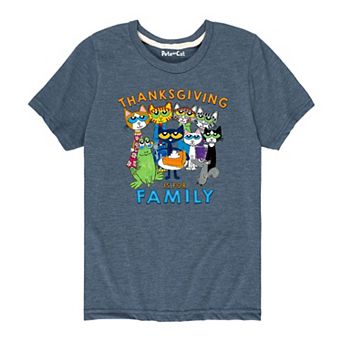 Boys 8-20 Pete The Cat Thanksgiving Graphic Tee