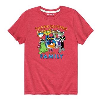 Boys 8-20 Pete The Cat Thanksgiving Graphic Tee