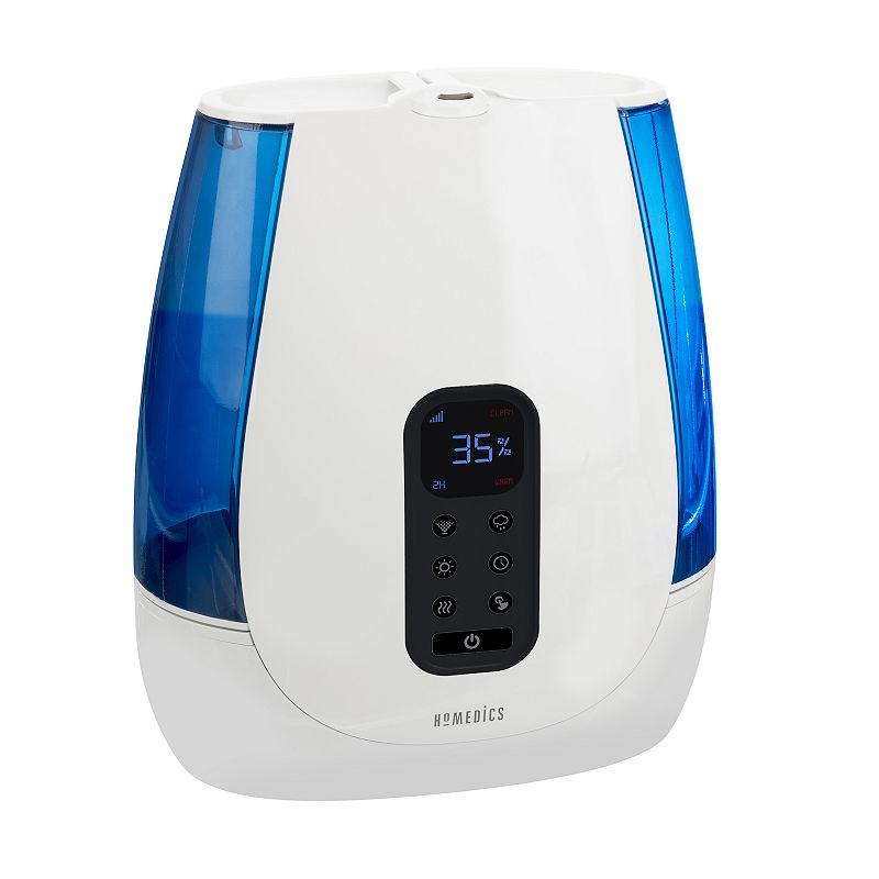 HoMedics 120-Hour Warm and Cool Mist Ultrasonic Humidifier with Aromatherap