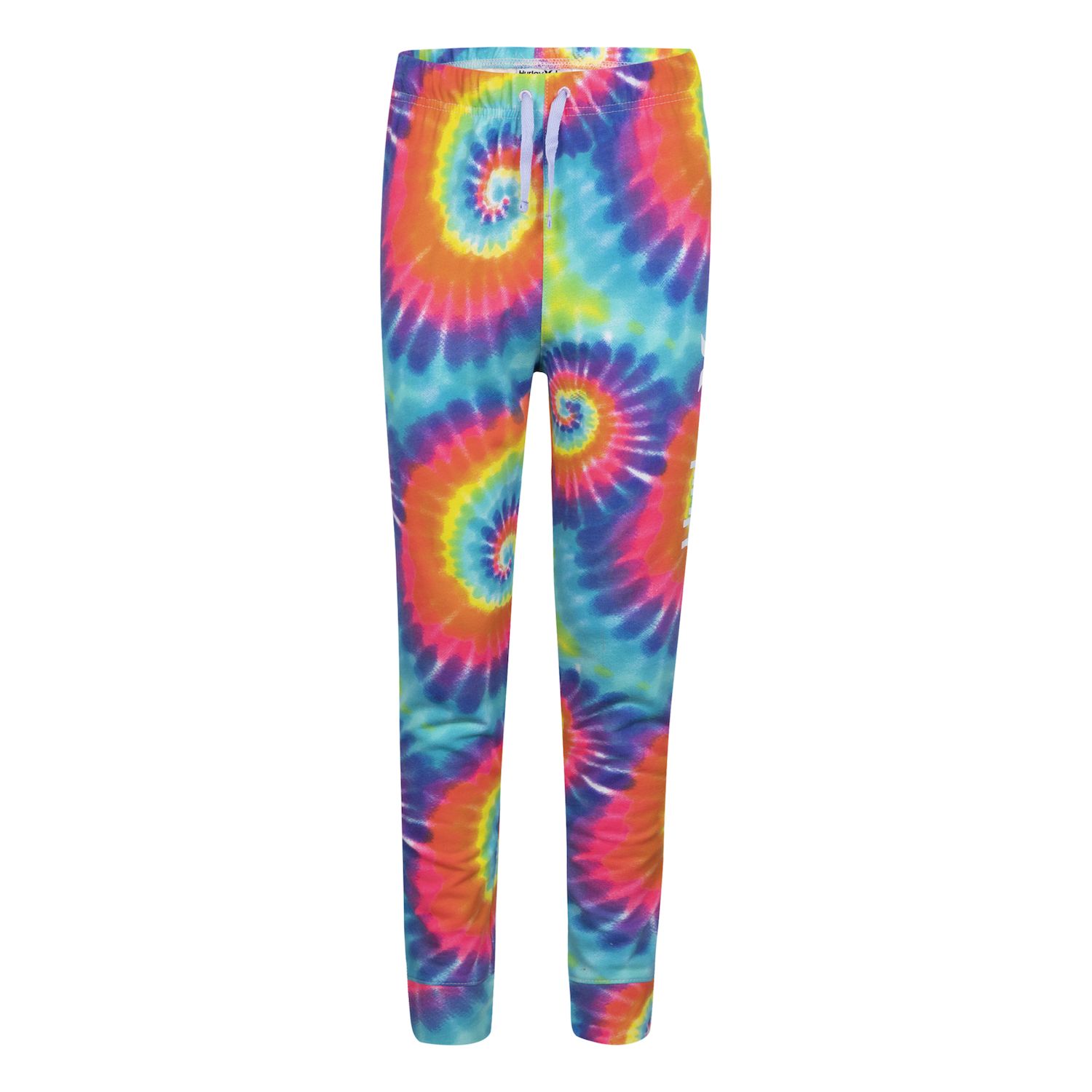 Girls 4-16 Hurley Tie-Dye Jogger Pants, Girl's, Size: XL 16, Light Grey
