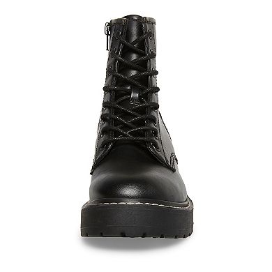 madden girl Carra Women's Platform Combat Boots