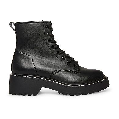 madden girl Carra Women's Platform Combat Boots