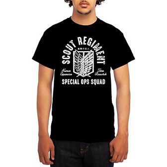 Men's Attack on Titan Special Ops Scouts Graphic Tee