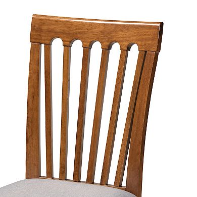 Baxton Studio Minette Dining Chair 2-piece Set