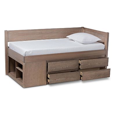 Baxton Studio Levon Twin Bed