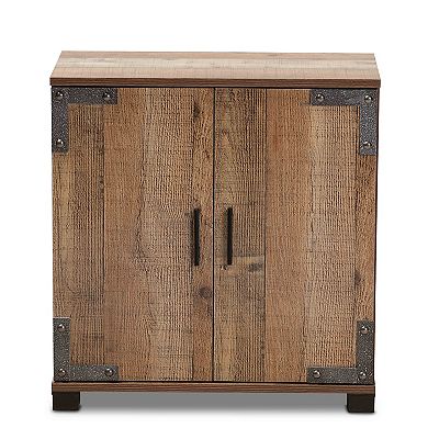 Baxton Studio Cyrille Shoe Storage Cabinet