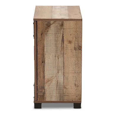 Baxton Studio Cyrille Shoe Storage Cabinet