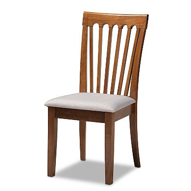 Baxton Studio Lore Dining Table & Chair 7-piece Set