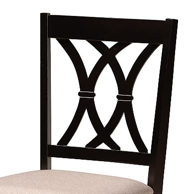 Baxton Studio Millie Gray 5-Piece Dining Set