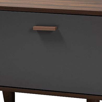 Baxton Studio Moina Brown TV Stand