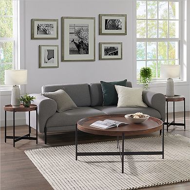 Alaterre Furniture Brookline 3-Piece Living Room Set