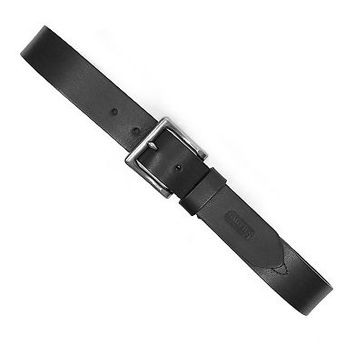 Men's Smith's Workwear 38mm Full Grain Leather Cut Edge Belt