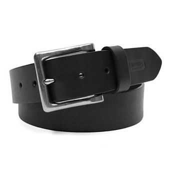 Men's Smith's Workwear 38mm Full Grain Leather Cut Edge Belt