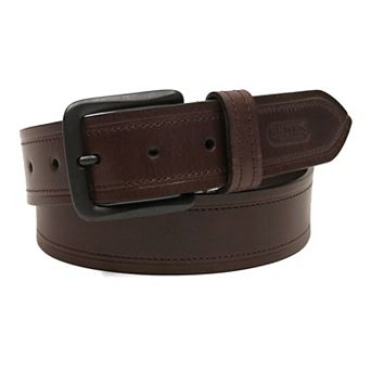 Men's Smith's Workwear Stitched Casual Leather Belt