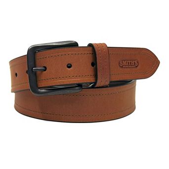 Men's Smith's Workwear Stitched Casual Leather Belt