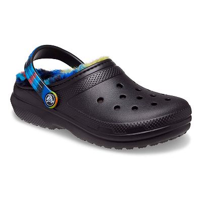 Crocs Classic Lined Spray Dye Toddler Clogs