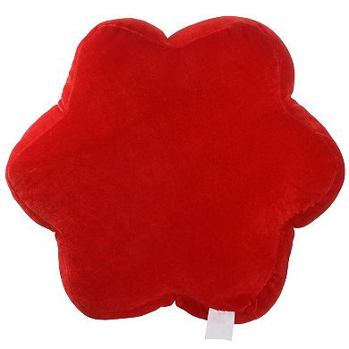 National Tree Company Embroidered Snowflake Throw Pillow