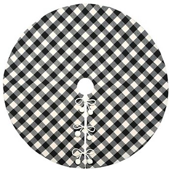 Black and white shop checkered skirt kohls