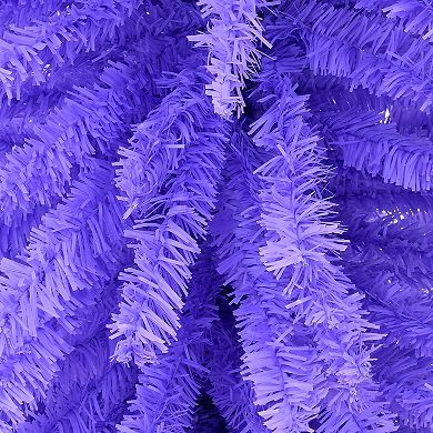 National Tree Company 7.5-ft. Slim Lavender Artificial Christmas Tree