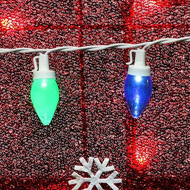 National Tree Company LED Santa Red Truck Outdoor Floor Decor