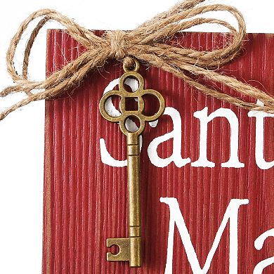 National Tree Company Santa’s Magic Key Wall Decor