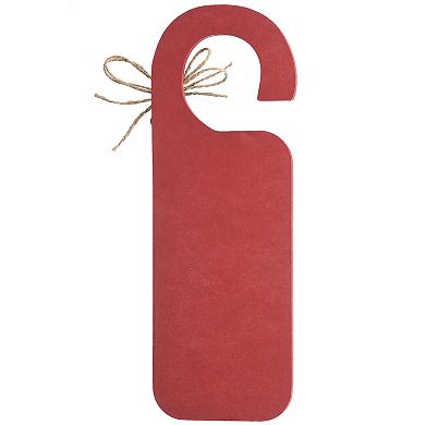National Tree Company Santa's Magic Key Doorknob Sign