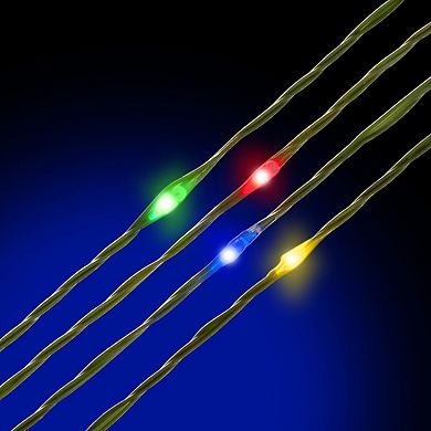 National Tree Company Battery Operated Dual Color LED Infinity Lights String Lights