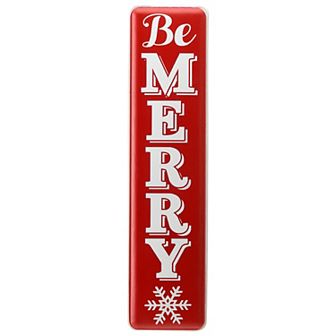 National Tree Company Be Merry Wall Decor