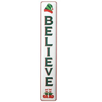 National Tree Company Believe Elf Wall Decor