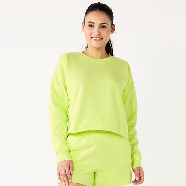 Women's Tek Gear® Ultrasoft Fleece Easy Crop Sweatshirt
