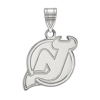 LogoArt 10k Gold New Jersey Devils Pendant