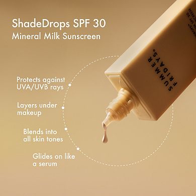 ShadeDrops Mineral Milk Sunscreen SPF 30