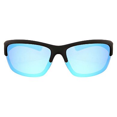 Men's Tek Gear® 61mm Wrap Polarized Sunglasses