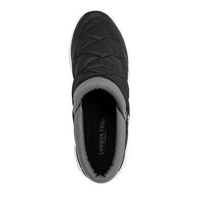 London Fog Kelsie Women's Quilted Slip-On Shoes