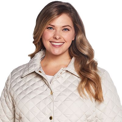 Plus Size Weathercast Quilted Barn Jacket